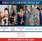 ''Trust in The Lord'' Proverb3:5-6 Special Bibal Quote Scriptue Engraved Compass with Leather Case Guidance Gift | Religious Gift Compass | Baptism Gift | Graduation Gift Compass