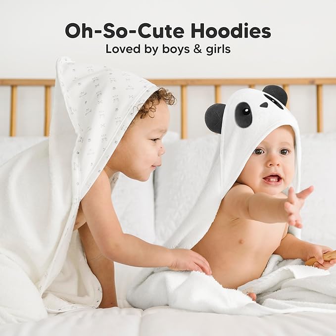 KeaBabies Hooded Baby Towel for Newborn - Image 7
