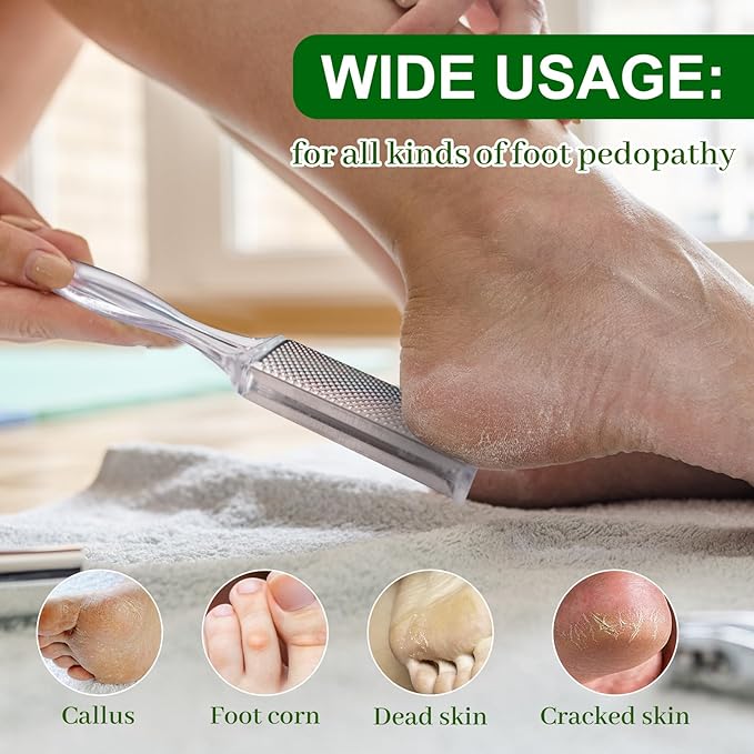Epsom Salt Foot Soak, Dead Sea Salt Spa Pedicure Care Softens Thick Calluses & - Image 7