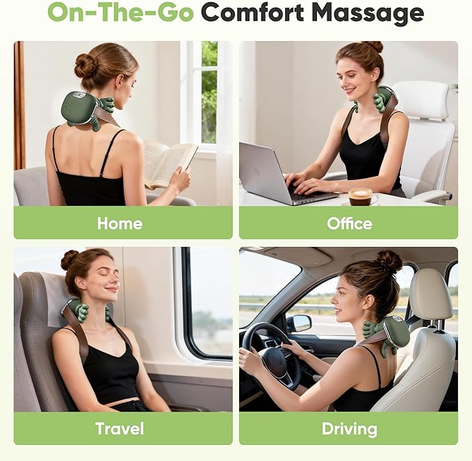 Shoulder and Neck Massager, Bionic Heated Massager, Neck Massager - Image 9
