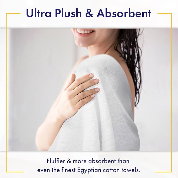 Alusa Home Ultra Soft & Plush Viscose from Bamboo Bath Towels - Image 3