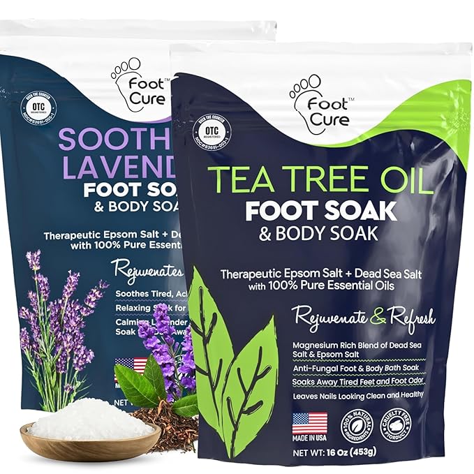 FOOT CURE Tea Tree Oil & Soothing Lavender Foot Soak by FOOTCURE