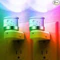 L LOHAS LED Night Light, Night Lights Plug into Wall, Color Changing Nightlight by LLOHASLED
