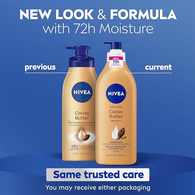 NIVEA Cocoa Butter Body Lotion for Dry Skin - Image 2