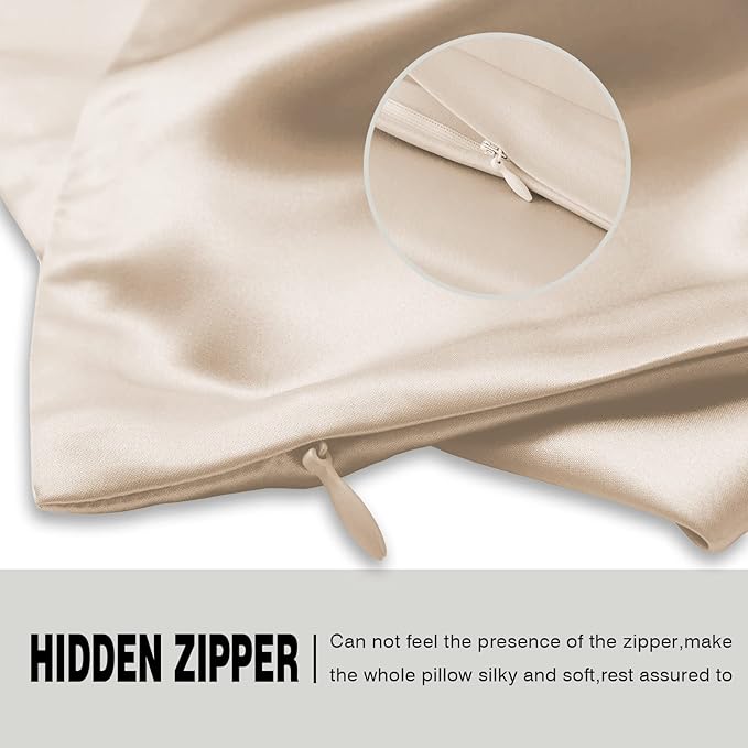 Mulberry Silk Pillowcase for Hair and Skin Pillow Case - Image 4
