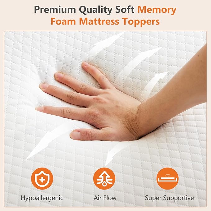 Sweetcrispy Mattress Topper Full - Image 4