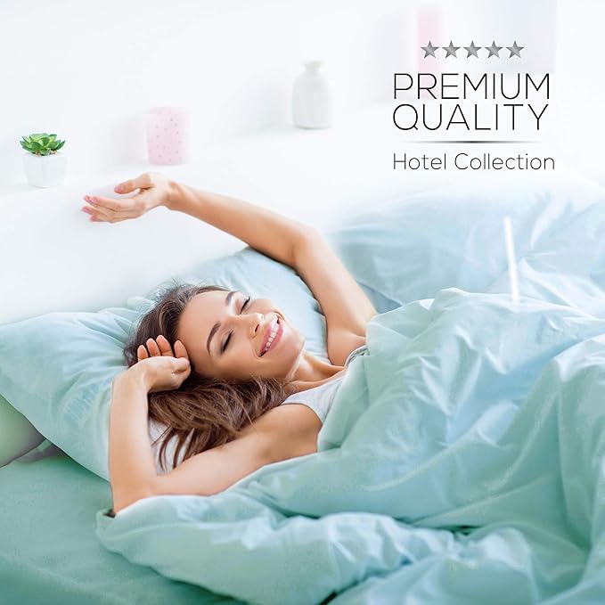 Mueller Ultratemp King Size Sheets Set, Super Soft 1800, 6 Piece, Deep Pocket - Image 7