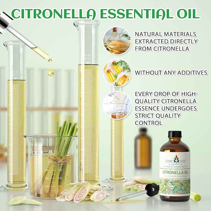 EVOKE OCCU Citronella Oil for Cleaning, Air Freshening, Add to Spray and - Image 3