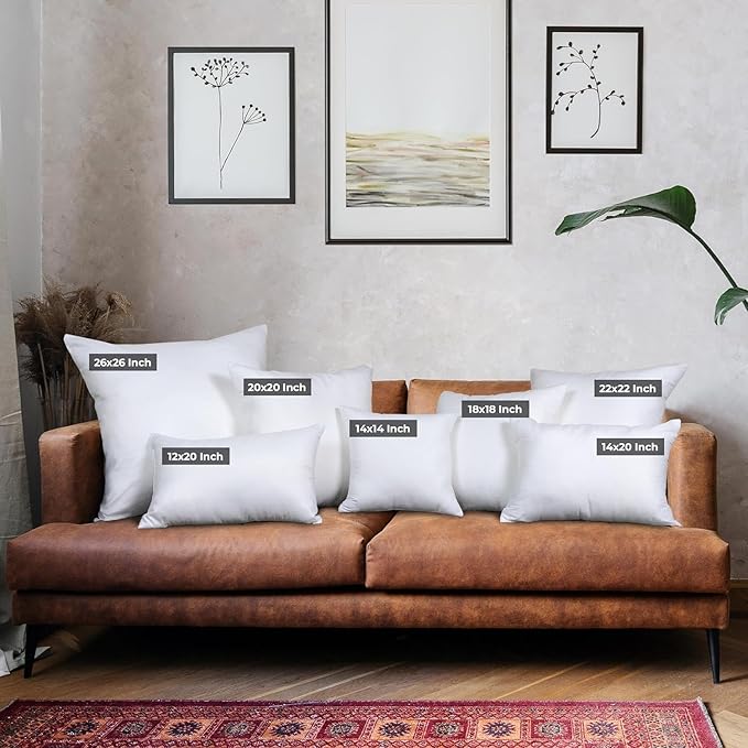 Utopia Bedding Throw Pillows – 18 x 18 Inches Down Alternative Pillows - Image 2