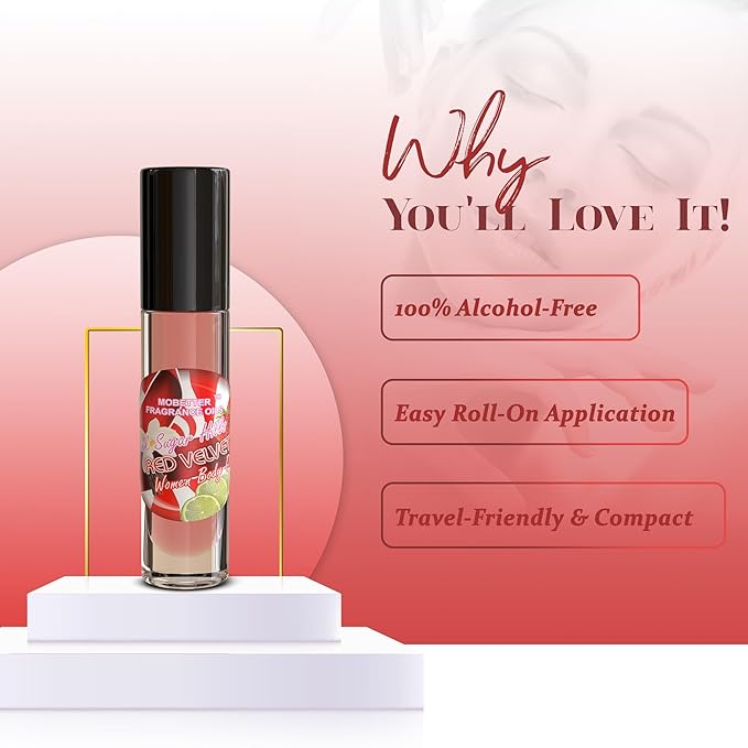 MOBETTER FRAGRANCE OILS Pink Sugar Red Velvet Perfume Body Oil - Image 3