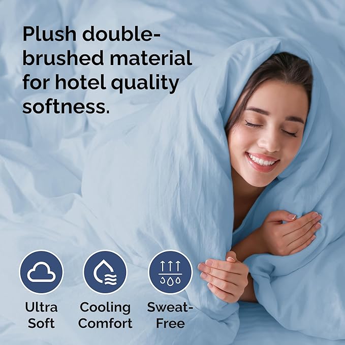 Duvet Cover Cal King Size Set - Image 3