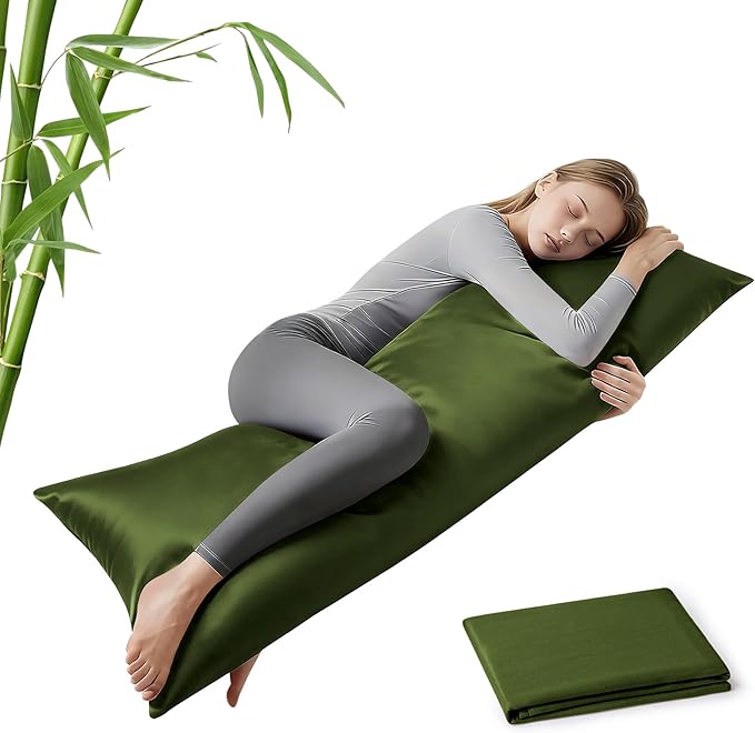 MR&HM Cooling Body Pillow Case 20"x54", Body Pillow Cover by MRHM