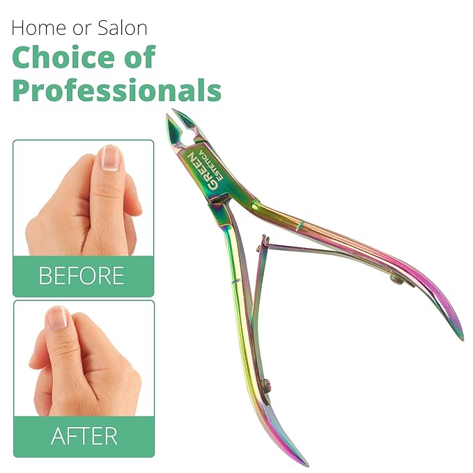 Professional Cuticle Trimmer Nail Cuticle Cutter Stainless Steel Cuticle Nippers - Image 2