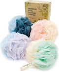 Spongentle Shower Loofah Bath Sponge, Body Scrubber by SunliteSports