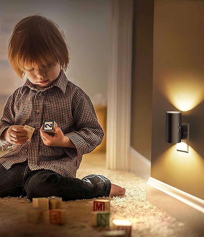 TSEXES LED Night Lights Plug into Wall, Dusk to Dawn Sensor Night Light - Image 2