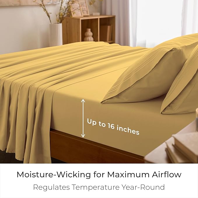 Mellanni King Sheets Set - Image 4