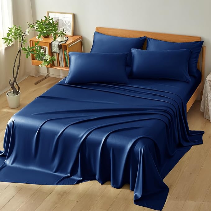 Homiest Cooling Pillow Cases Queen Size Set of 2, 100% Rayon Derived from - Image 6