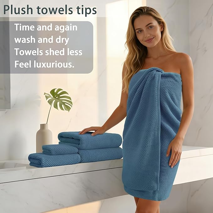 VOOVA & MOVAS Labrador Blue Towels - Image 4