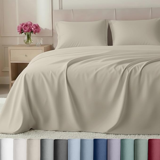 California Design Den Deep Pocket King Sheet Set by CaliforniaDesignDen