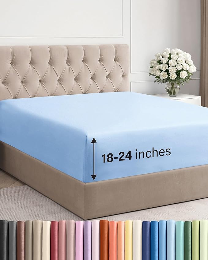 Extra Deep King Fitted Sheet by CGKUnlimited