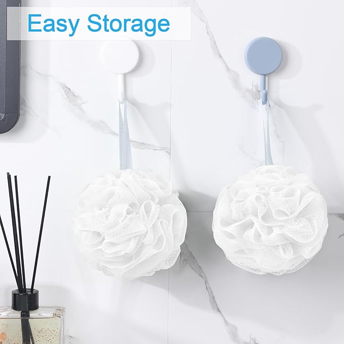 AmazerBath Loofah Sponge 75g/Piece, Exfoliating Bath Sponge Body Scrubber - Image 6