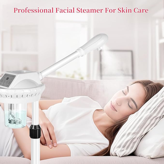 Facial Steamer Professional for Deep Cleansing and Hydration, Face Steamer for - Image 6