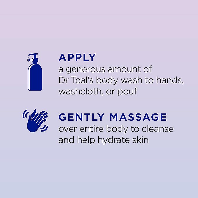Dr Teal's Body Wash with Pure Epsom Salt, Relax & Relief with Eucalyptus & - Image 7