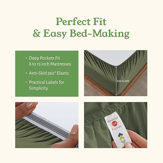 California Design Den Queen Sheets Set - Image 5