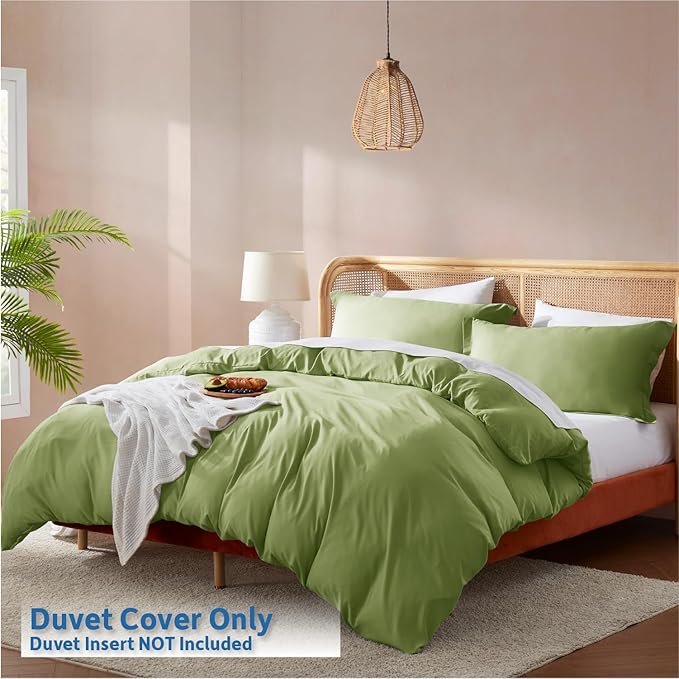 Nestl Calla Green Duvet Cover Full Size - Image 2