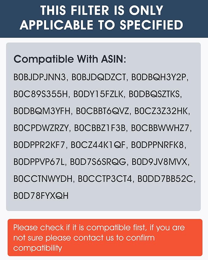 4 Pack Upgrade Replacement Filters Compatible - Image 6