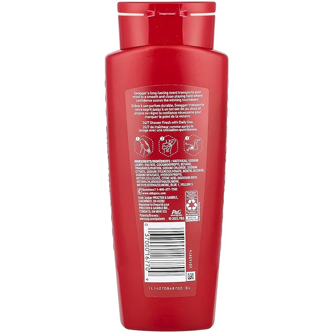 Old Spice Red Zone Body Wash Swagger 16 oz - Image 7