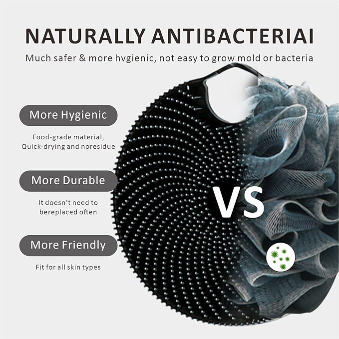 Soft Silicone Face Scrubber, Body Scrubber - Image 7