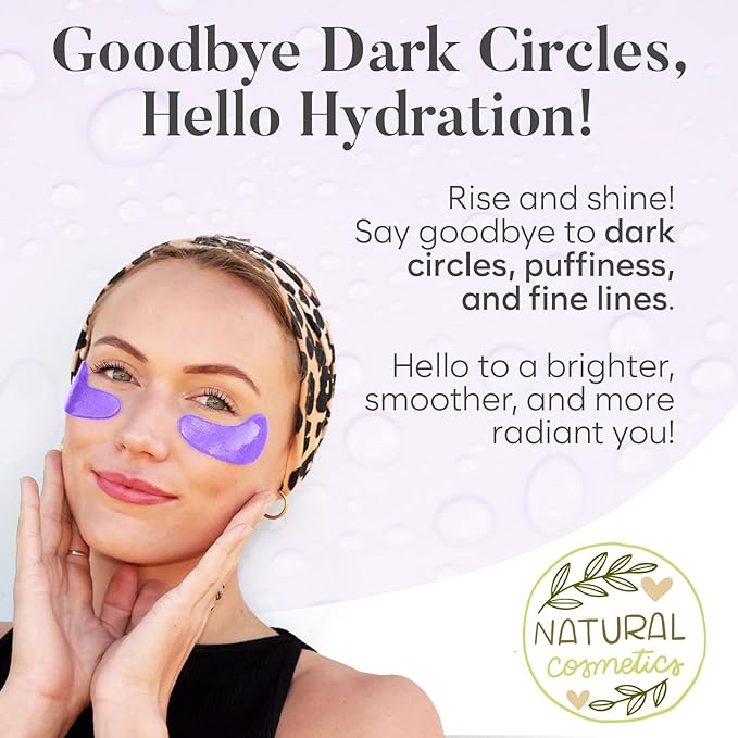 BLOOMORA Retinol & Collagen Under Eye Patches - Image 3