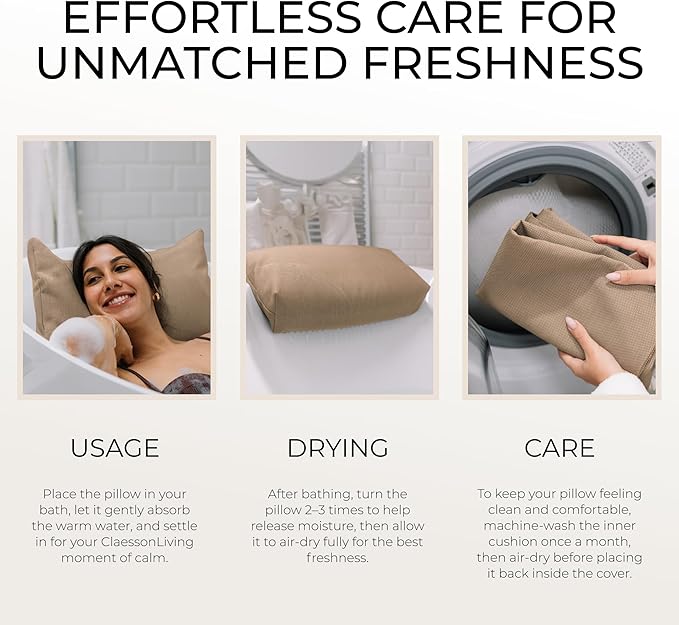 Luxury Bath Pillow for Tub - Image 8