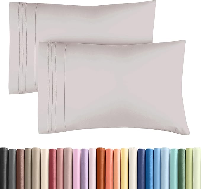 King Pillow Cases Set of 2 by CGKUnlimited