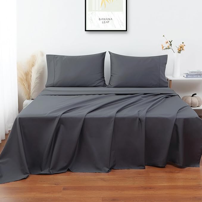 Flat Sheet Only Twin Size, 400 TC 100% Egyptian Cotton Flat Sheet - Image 5