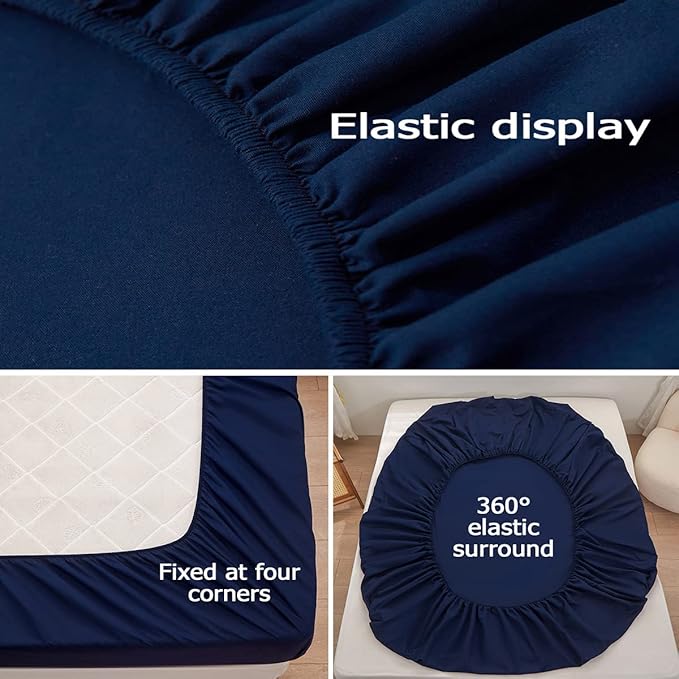 Bedding King Size Fitted Sheet Only - Image 4