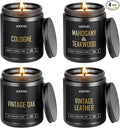 AOOVOO Scented Candles for Men by AOOVOO