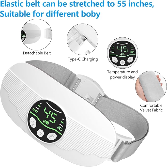 HOTBAG Heating Pad for Period Cramps Portable Cordless 3S Fast Period Heating - Image 3