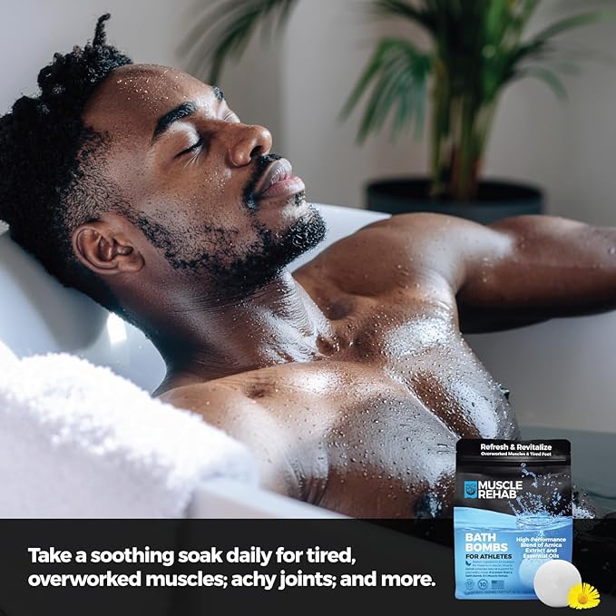Muscle Rehab Epsom Salt Bath Bombs - Image 4