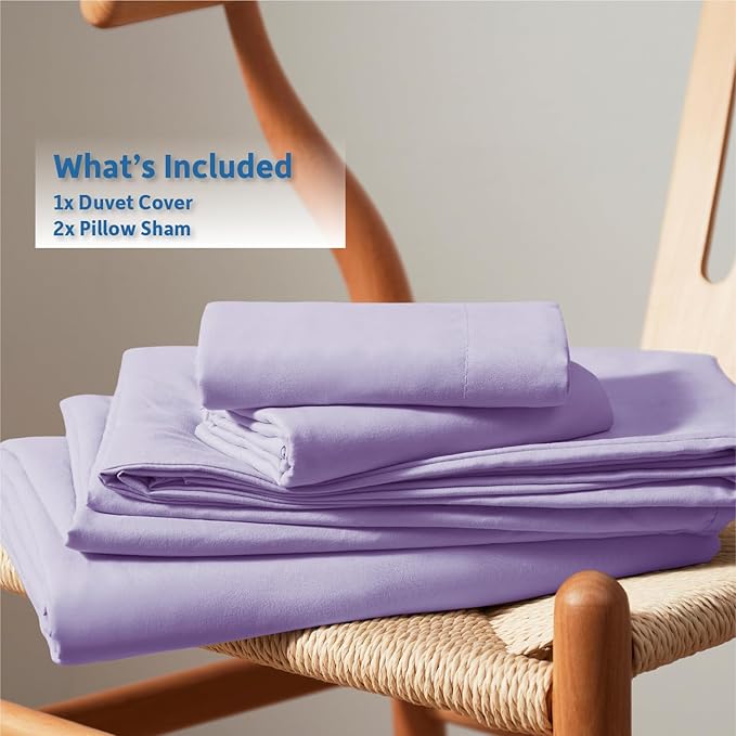 Nestl Lavender Duvet Cover King Size - Image 9
