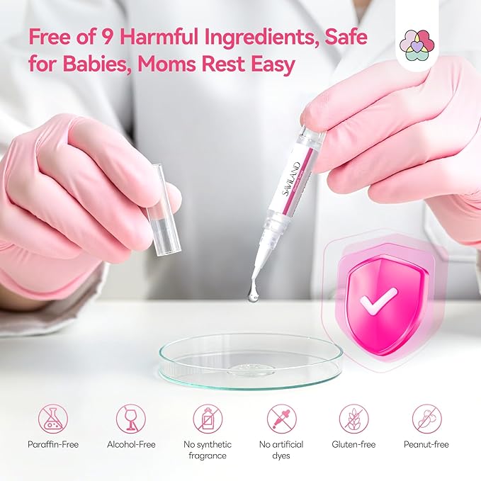 SAVILAND Cuticle Oil Pen for Kids: Plant-Based Nail Oil Pen 8-Hour Long-Lasting - Image 4