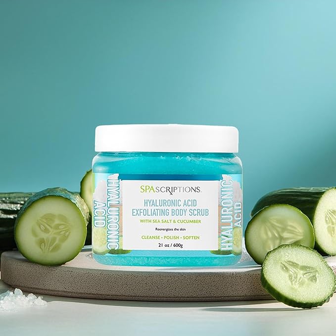 SpaScriptions Cucumber Sugar Scrub - Image 4