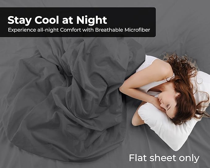 Royale Linens King Flat Sheet - Image 3