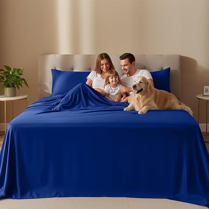 Utopia Bedding Full Size Sheet Set – 4 Piece Bed Sheets, Soft and Breathable - Image 2