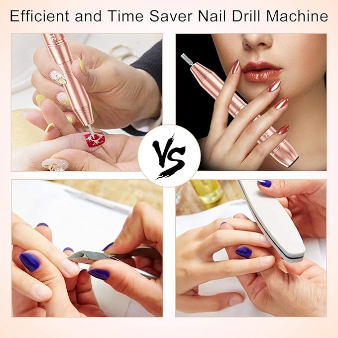 COSITTE Electric Nail Drill, USB Electric Nail Drill Machine - Image 7