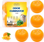 4 Pack Baking Soda Deodorizers, Shoe Deodorizer Balls, Air Freshener for Home, Odor Eliminator for Closets Bathroom Pets, Up to 80 Days