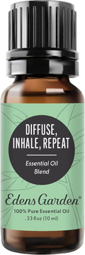 Edens Garden Diffuse Inhale Repeat Essential Oil Synergy Blend, 100% Pure by EdensGarden