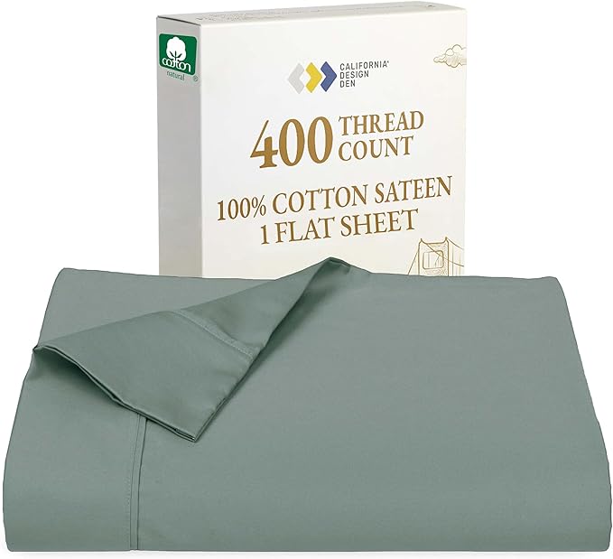 California Design Den Full Flat Sheet Only by CaliforniaDesignDen