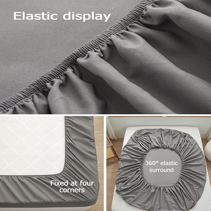Bedding Full Size Fitted Sheet Only - Image 4
